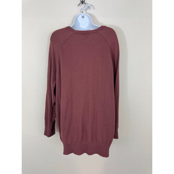 Torrid Mauve Star Pearl Embellished Sweater Size 3 (3X) - Picture 6 of 7